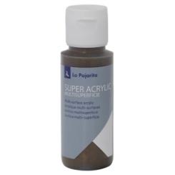 Pintura Acrilica La Pajarita 60 Ml (Bote) Bronce A-49