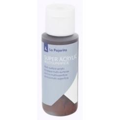 Pintura Acrilica La Pajarita 60 Ml (Bote) Chocolate Oscuro A-28