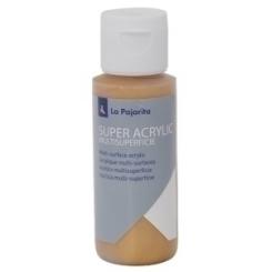 Pintura Acrilica La Pajarita 60 Ml (Bote) Oro Real A-47