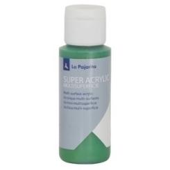 Pintura Acrilica La Pajarita 60 Ml (Bote) Verde Medio A-40