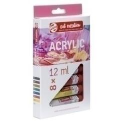 Pintura Acrilica Talens Art Creation Set Iniciacion 12 Ml (Tubo) Estuche De 8