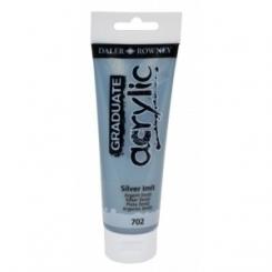 Pintura Daler Rowney Graduate 120ml Silv