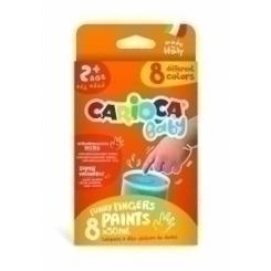 Pintura De Dedos CARIOCA Baby 50 ml E/8