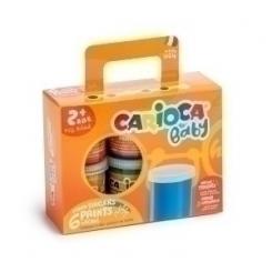 Pintura De Dedos CARIOCA Baby 80 ml E/6