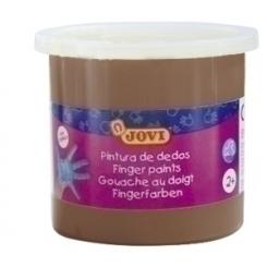 Pintura De Dedos Jovi 125 Ml (Bote) Marron