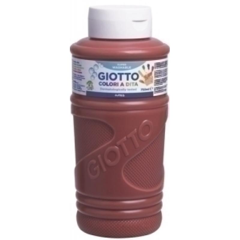 pintura-dedos-giotto-750-ml-marron