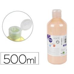 Pintura dedos LIDERPAPEL botella de 500 ml carne