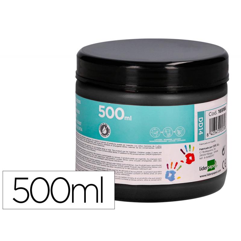 pintura-dedos-liderpapel-negro-tarrina-de-500-cc