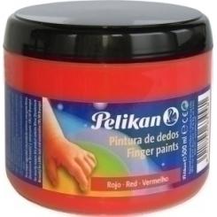 Pintura Dedos Pelikan 500 Ml Bermellon