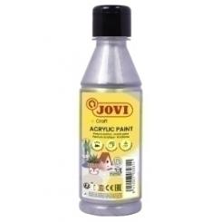 Pintura Latex Jovi Decor 250 Ml (Botella) Plata