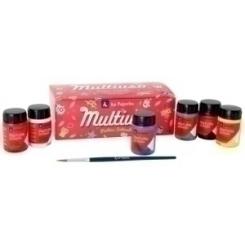 Pintura Latex La Pajarita 35 Ml (Bote)  Estuche De 6