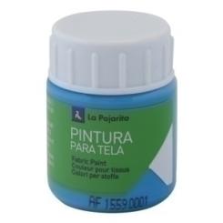 Pintura Para Tela La Pajarita 25 Ml (Bote) Cyan T-07