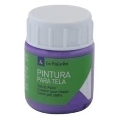 Pintura Para Tela La Pajarita 25 Ml (Bote) Lila T-13