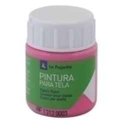 Pintura Para Tela La Pajarita 25 Ml (Bote) Magenta T-08