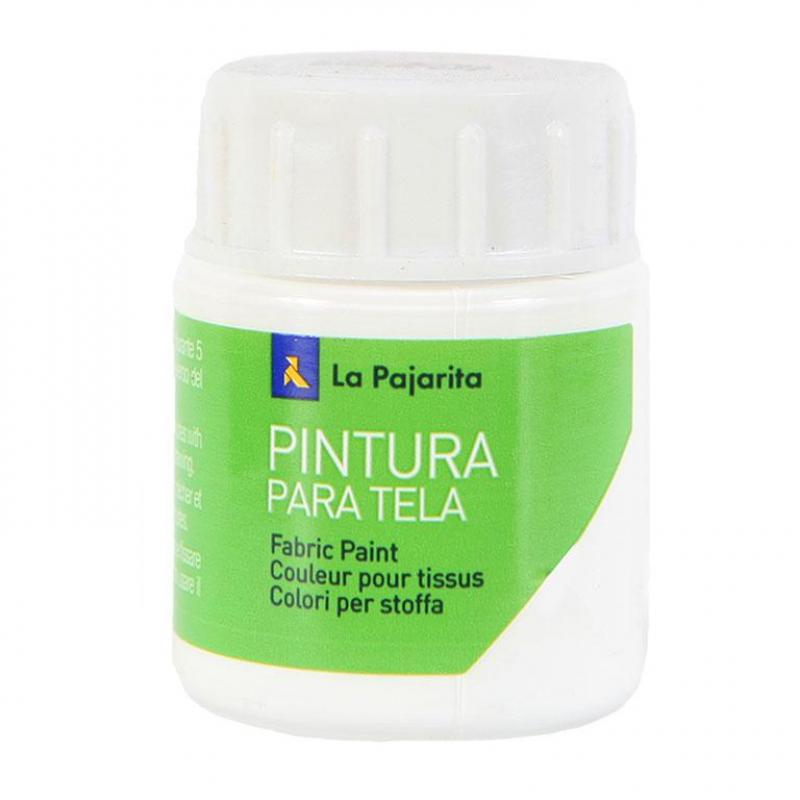 pintura-tela-la-pajarita-25ml-blanco