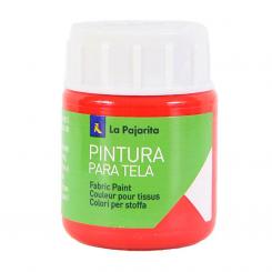 Pintura Tela La Pajarita 25Ml Escarlata