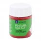 pintura-tela-la-pajarita-25ml-rojo-ingles