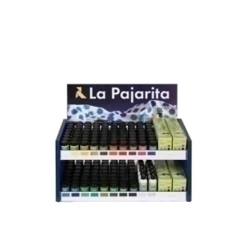 pintura-tela-pajarita-expositor