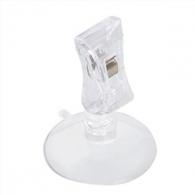 PINZAS CON VENTOSA Ø 4,7x6 CM TRANSPARENTE