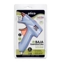 Pistola De Cola Termofusible Plico Mini 25W Baja Temperatura