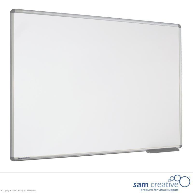 Pizarra blanca bi-office earth lacada magnetica marco de aluminio 600x900 mm