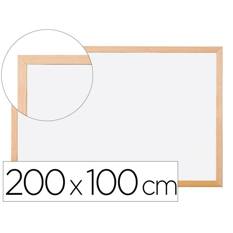 pizarra-blanca-q-connect-laminada-marco-de-madera-200x100-cm