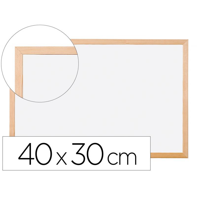 pizarra-blanca-q-connect-melamina-marco-de-madera-40x30-cm