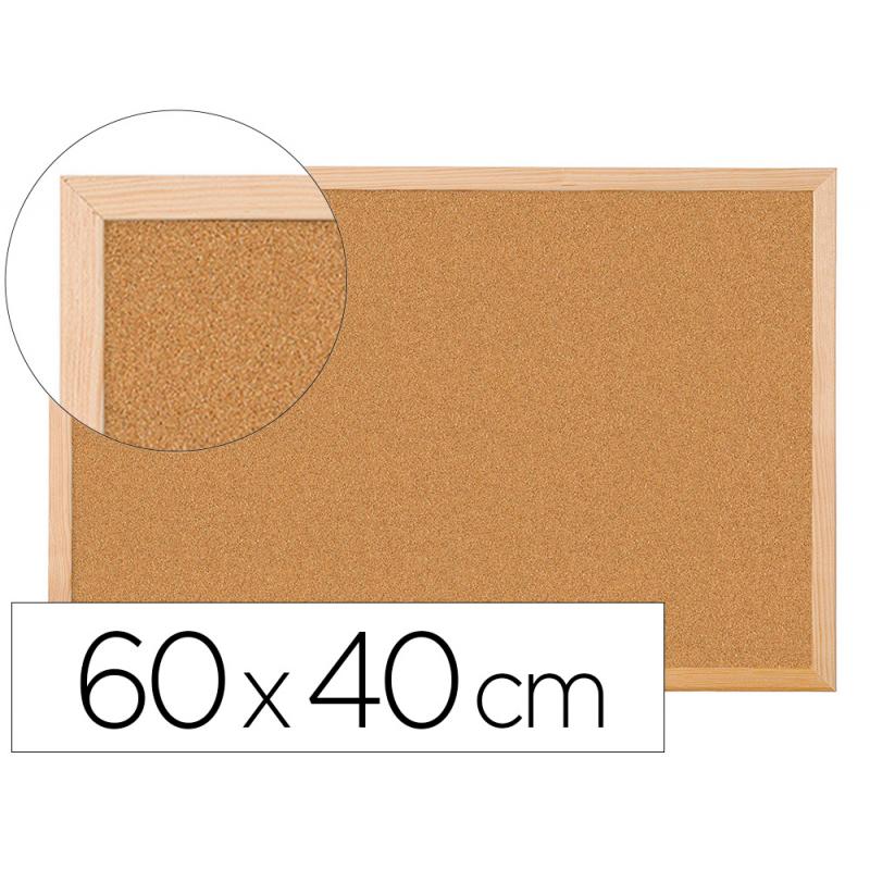 pizarra-corcho-q-connect-60x40-cm-marco-de-madera
