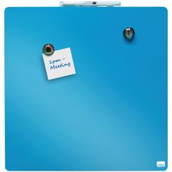 Pizarra magnética NOBO 360x360 mm, azul