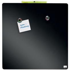 Pizarra magnética NOBO 360x360 mm, negro