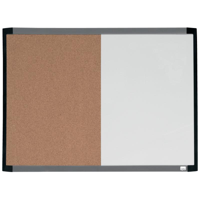 pizarra-magnetica-y-tablero-de-noticias-corcho-division-vertical-nobo-585x430-mm-marco-colores-surtidos-blanco-gris-o-negro