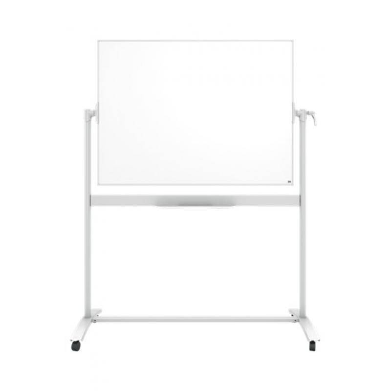 Pizarra NOBO Classic acero vitrificado móvil 1200X900 mm, blanco