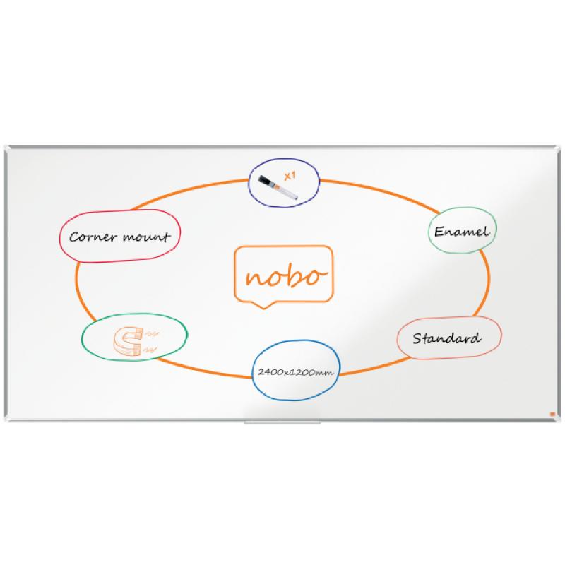 pizarra-nobo-premium-plus-acero-vitrificado-2400x1200mm-blanco