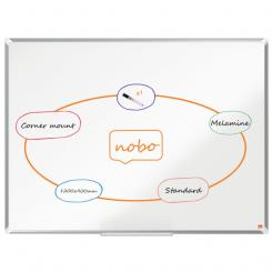 Pizarra NOBO Premium Plus melamina 1200x900mm, blanco