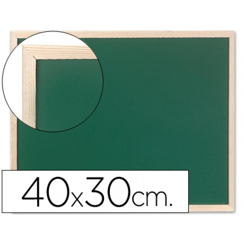 pizarra-verde-q-connect-marco-de-madera-40x30-cm-sin-repisa