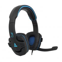 EWENT PL3320 auricular y casco Auriculares Alámbrico Diadema Juego Negro