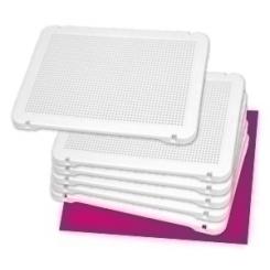 Placa Blanca Para Mosaicos (Peg) De 31X21Cm (6Ud)