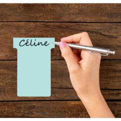 Planning: Fichas T NOBO (estuche 100) tamaño 2, azul claro