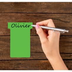 Planning: Fichas T NOBO (estuche 100) tamaño 2, verde