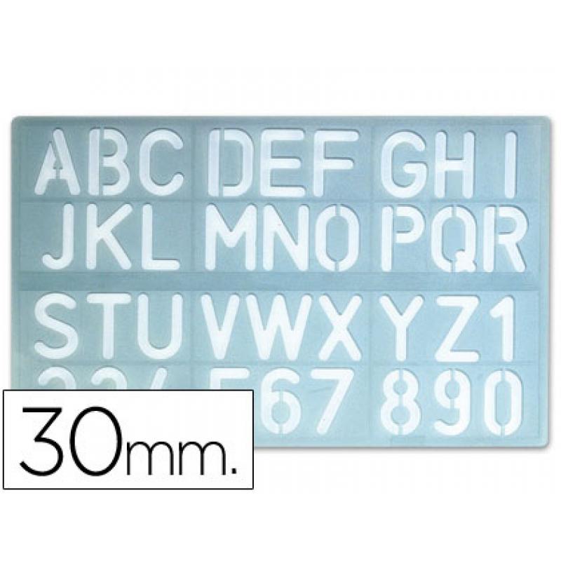 plantilla-liderpapel-rotulacion-1600-letras-y-numeros-30-mm