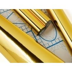 Plastico Adhesivo Sadipal Pp Metaliz.50µ Rollo 0,5 X  3 M Oro