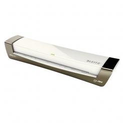 LEITZ Plastificadora iLAM Office DIN A3, plata/blanco