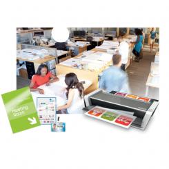 LEITZ Plastificadora iLAM Touch 2 DIN A3, blanco/plata