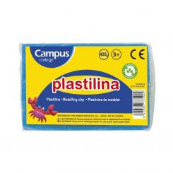 Plastilina Campus  grande 400G Azul Claro