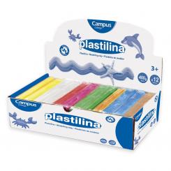 Plastilina Campus  grande 400G Surtido