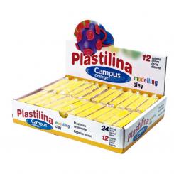Plastilina Campus Pequeña 60G Amarillo
