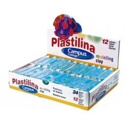 Plastilina Campus Pequeña 60G Azul claro