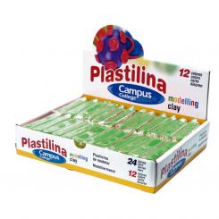 Plastilina Campus Pequeña 60G Verde Claro