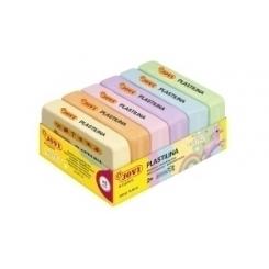 Plastilina Jovi 70 Pastel Pastilla 50 Gr. Surtido Caja De 6