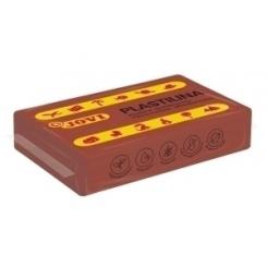 Plastilina Jovi 70 Pastilla 50 Gr. Marron Caja De 30
